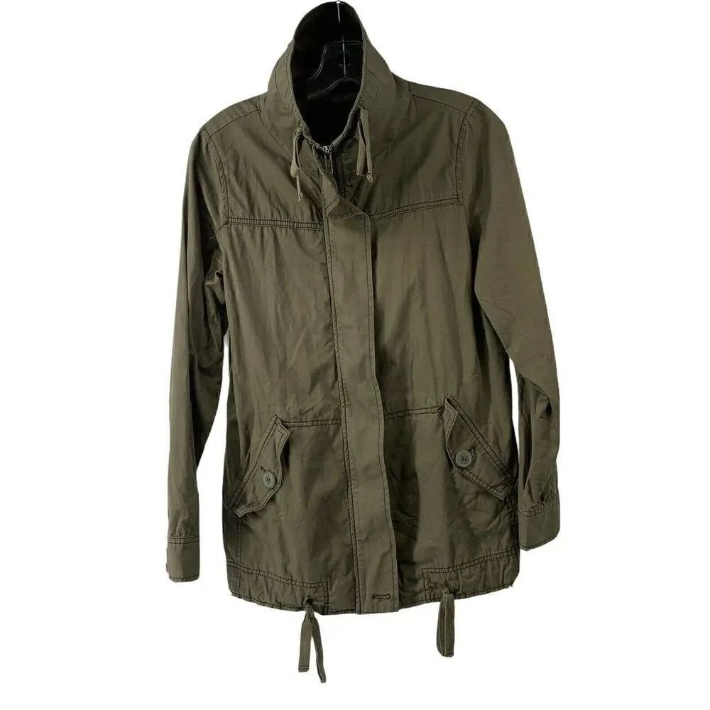 Army Green Lightweight Utility Jacket Size Small